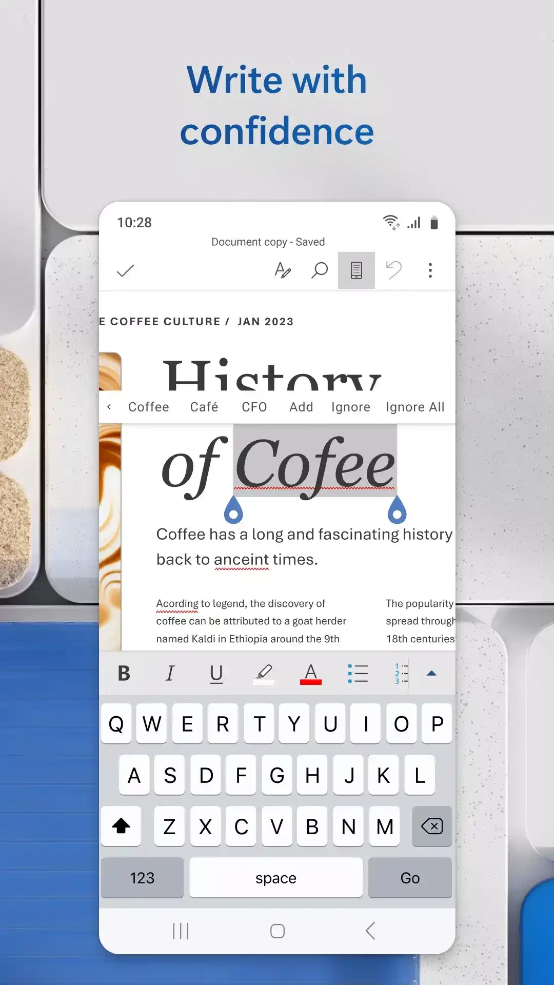 Microsoft Word — skärmbild 2