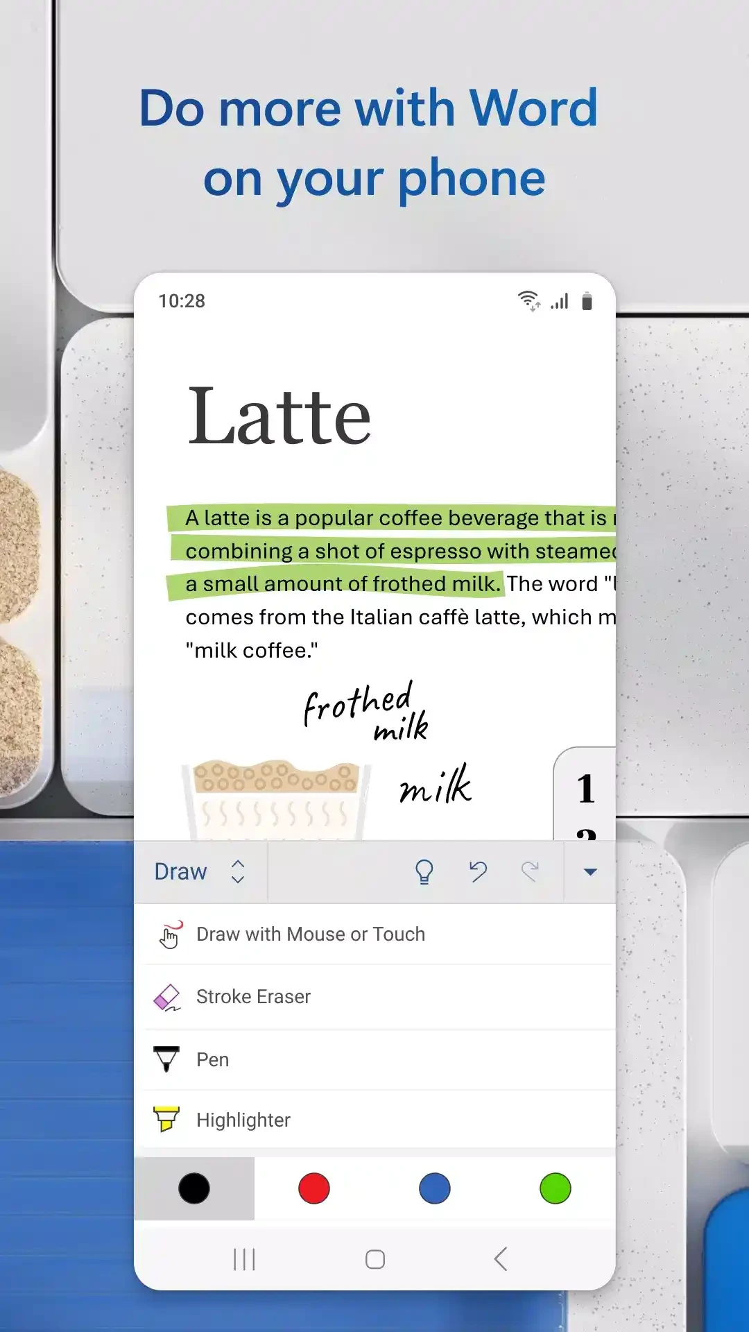 Microsoft Word — skärmbild 4
